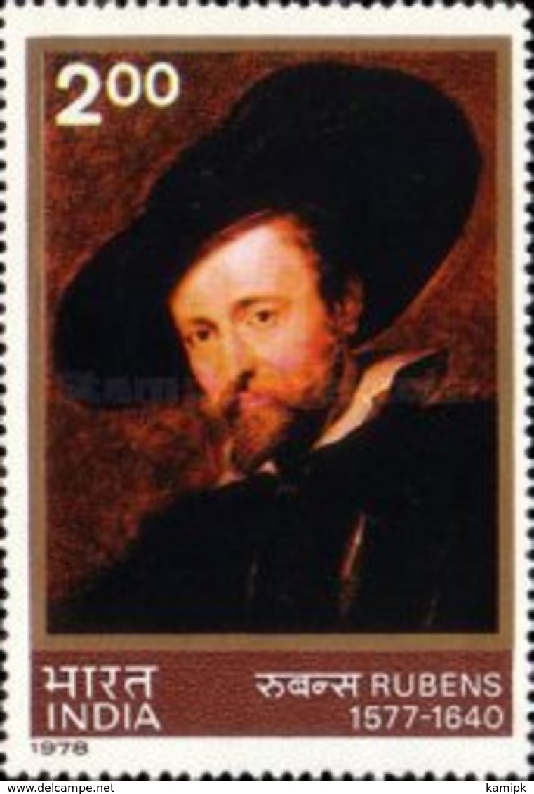 USED STAMPS India - The 400th Anniversary Of The Birth Of Peter Paul-  1978 - Used Stamps