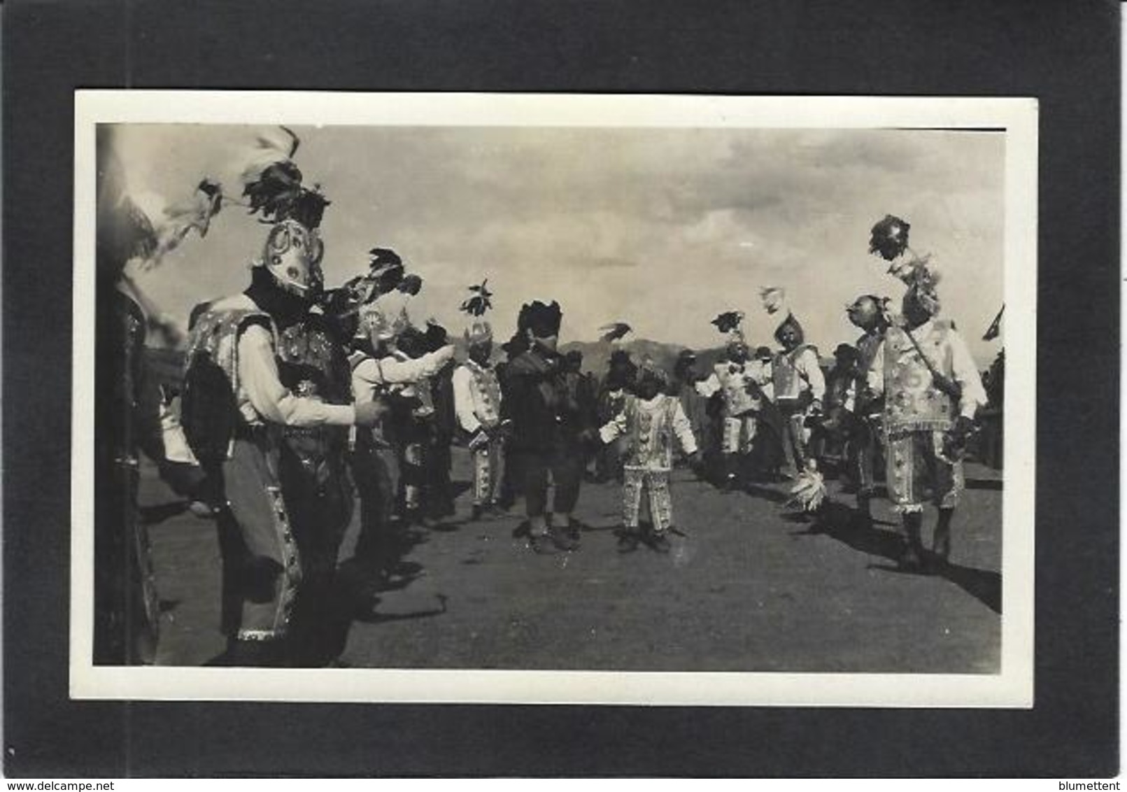 CPA Bolivie Bolivia  Non Circulé Carte Photo RPPC Danse - Bolivia