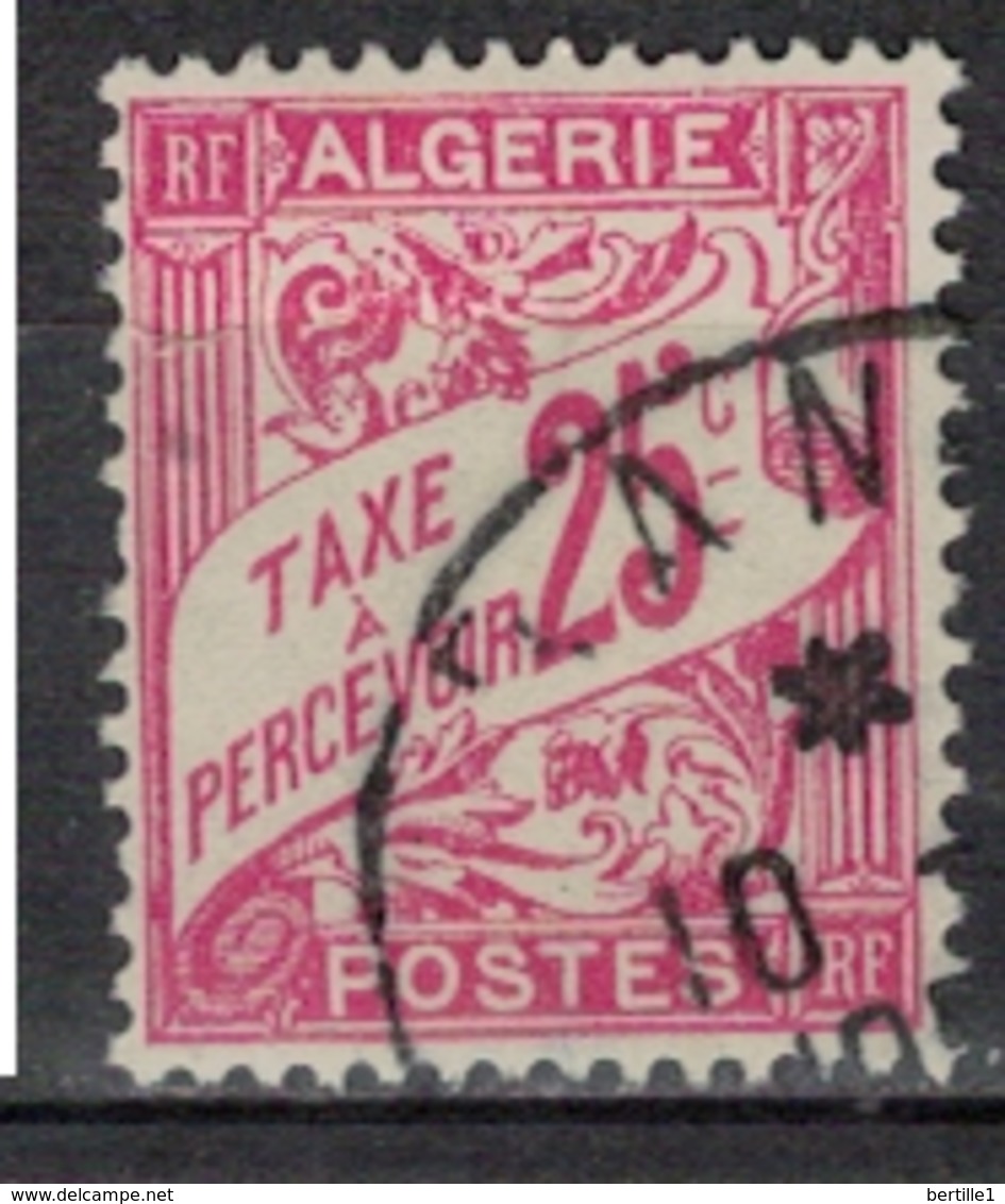 ALGERIE        N°  YVERT    TAXE  4       OBLITERE       ( O   2/49 ) - Timbres-taxe