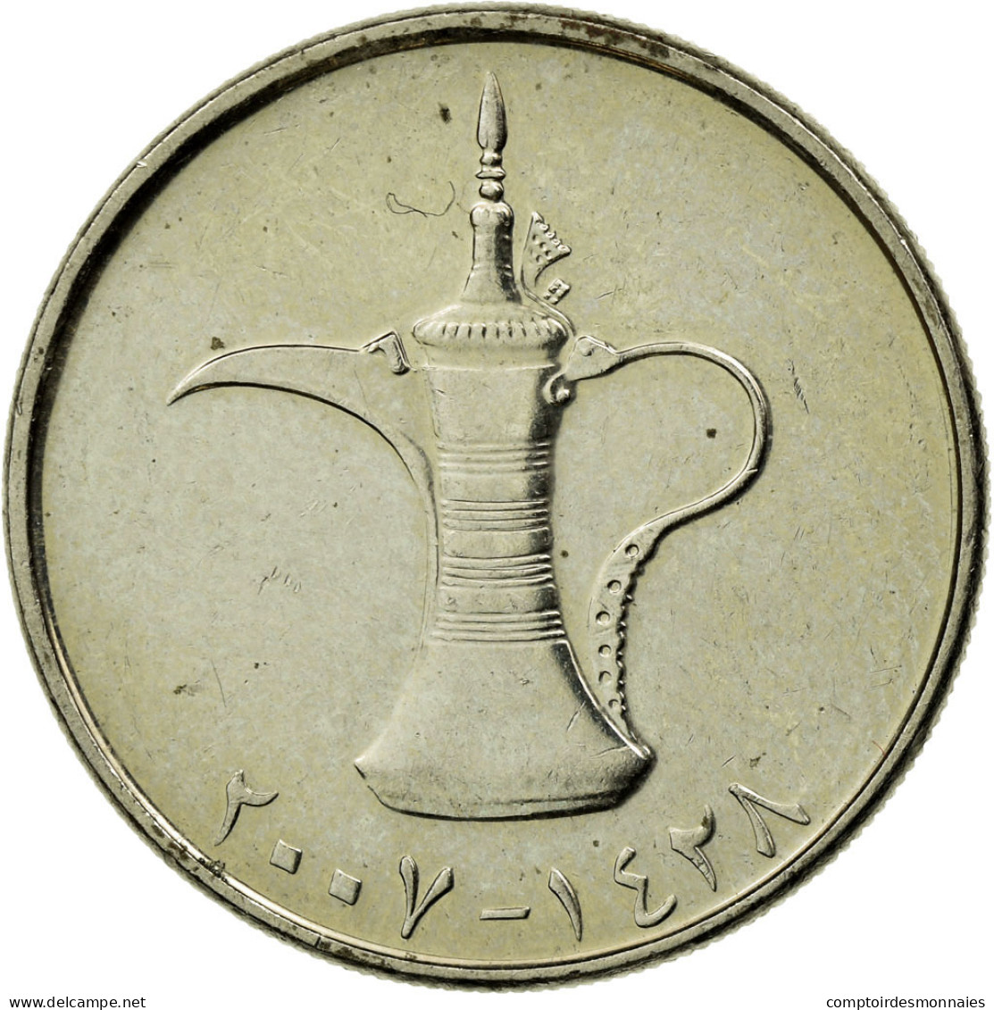 Monnaie, United Arab Emirates, Dirham, 2007, British Royal Mint, SUP - Emirati Arabi