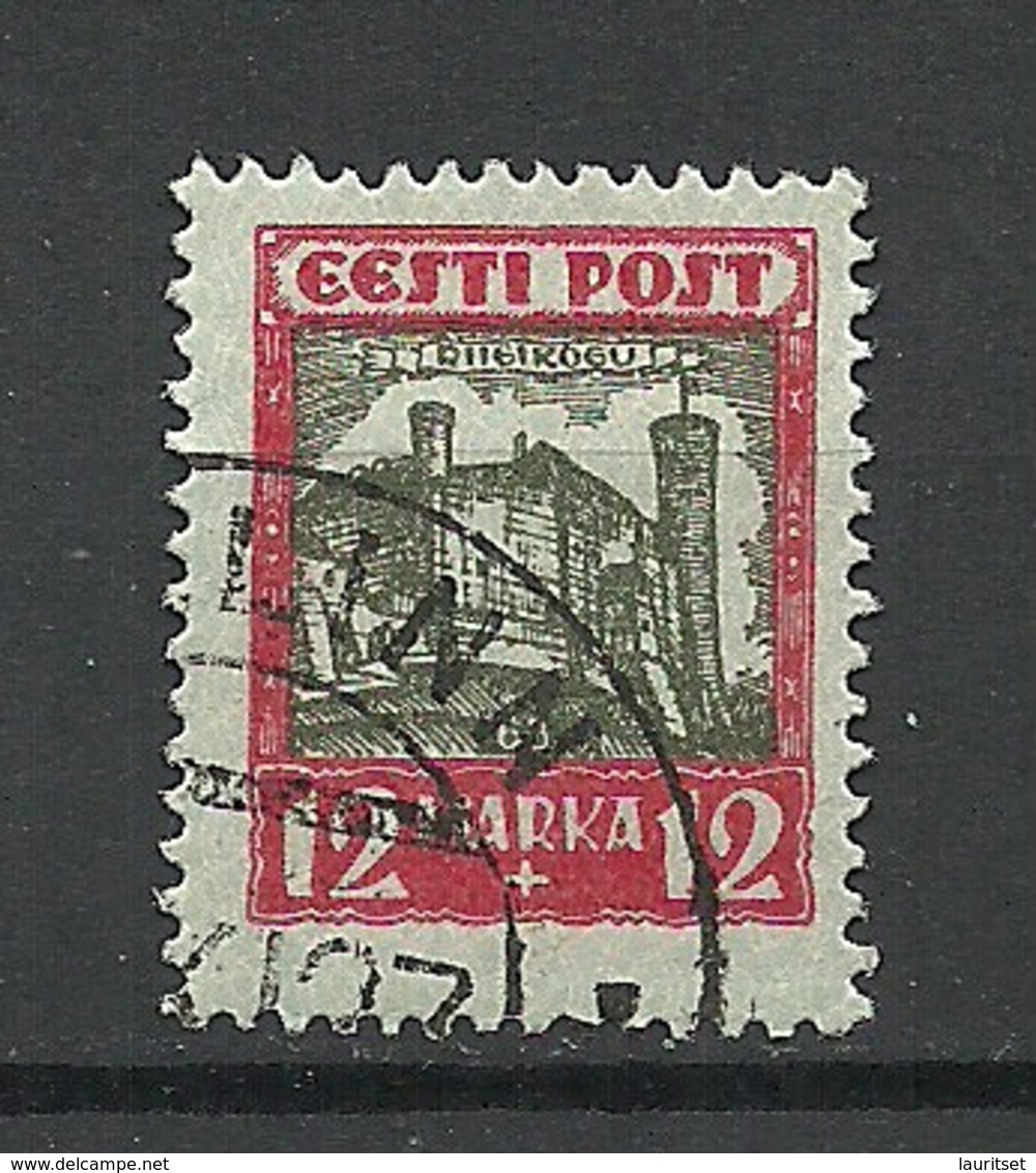 Estland Estonia 1927 Michel 65 O Signed - Estonie