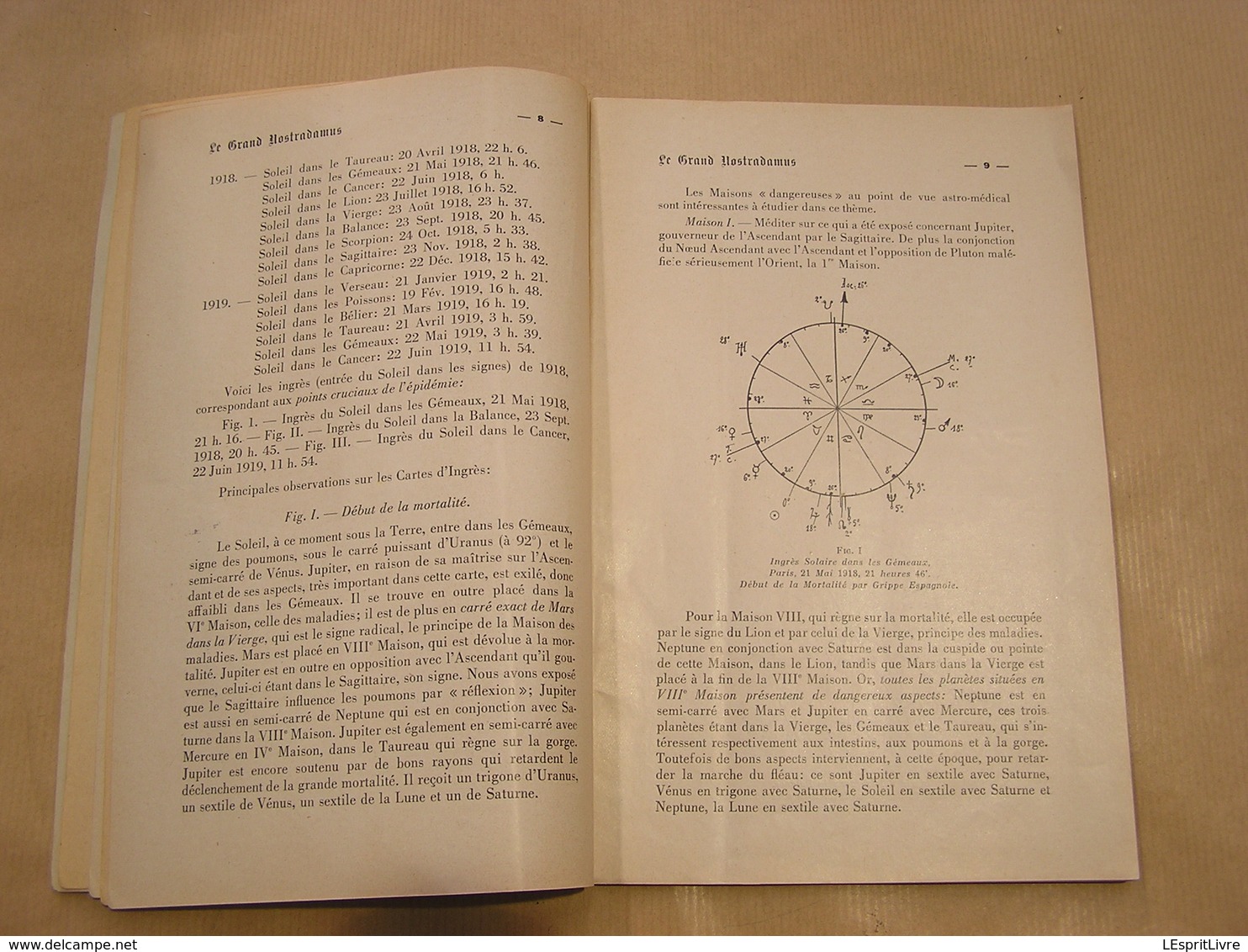 LE GRAND NOSTRADAMUS Revue Mensuelle N° 11 1935 Astrologie Prédictions Astrologue Sciences Occultisme Weygand - 1900 - 1949