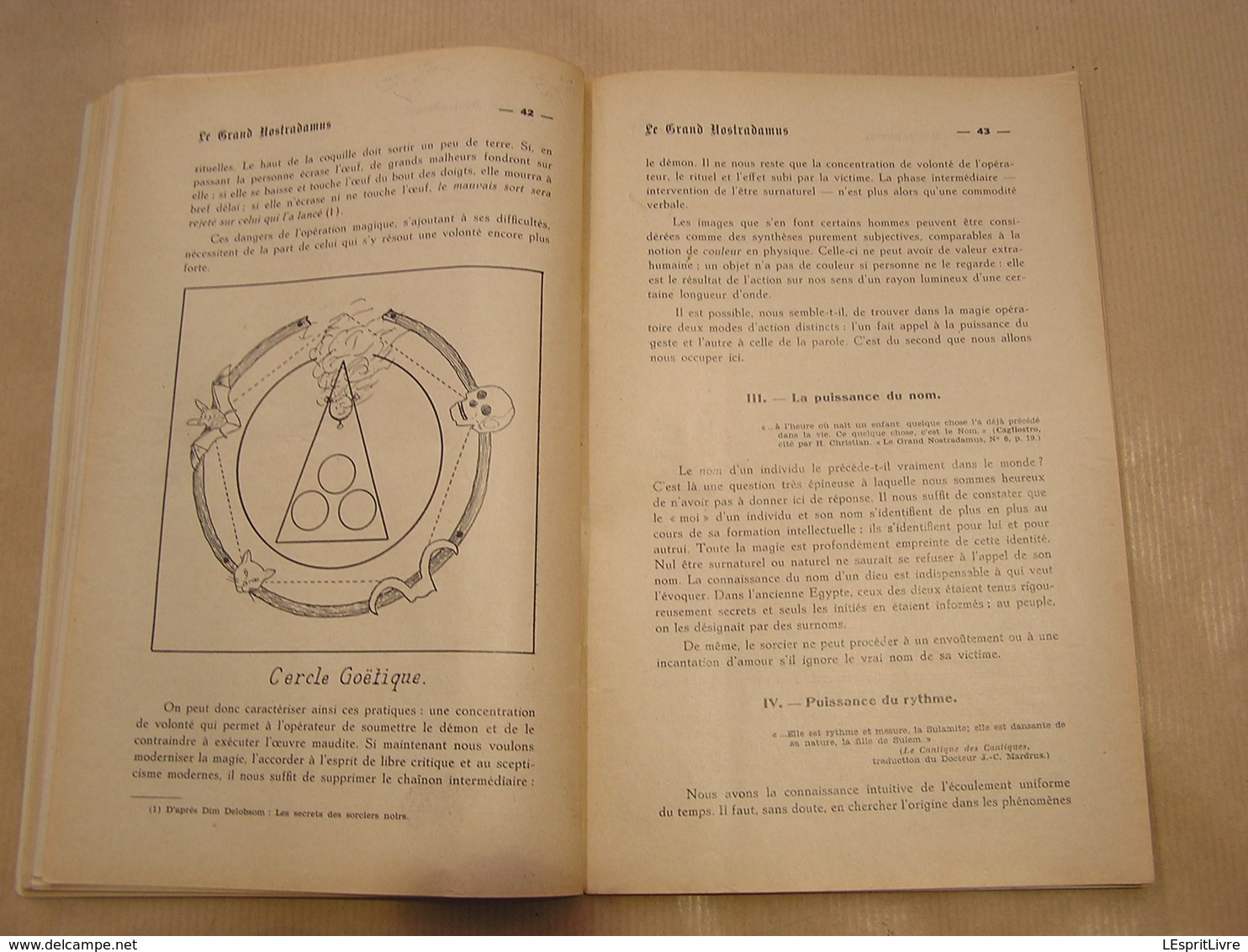 LE GRAND NOSTRADAMUS Revue Mensuelle N° 11 1935 Astrologie Prédictions Astrologue Sciences Occultisme Weygand