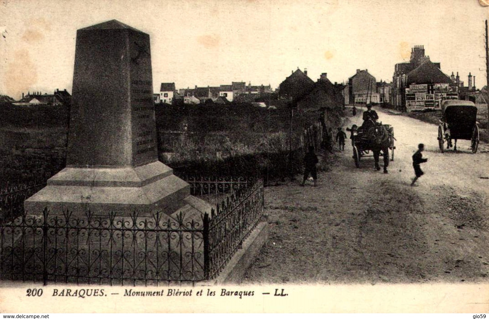 62] Pas De Calais > Baraques : Monument Bleriot /   LOT  683 - Autres & Non Classés