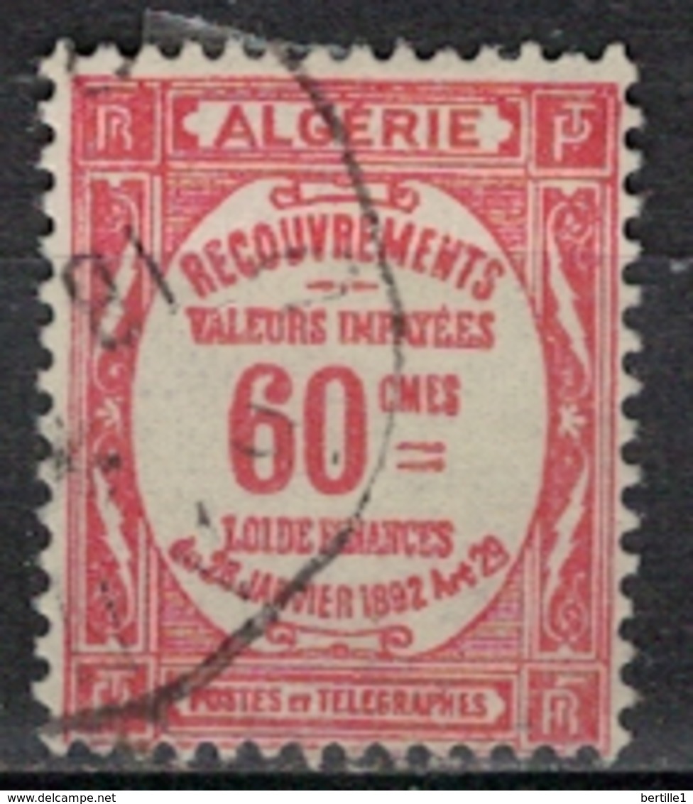 ALGERIE        N°  YVERT    TAXE   18            OBLITERE       ( O   2/49 ) - Timbres-taxe