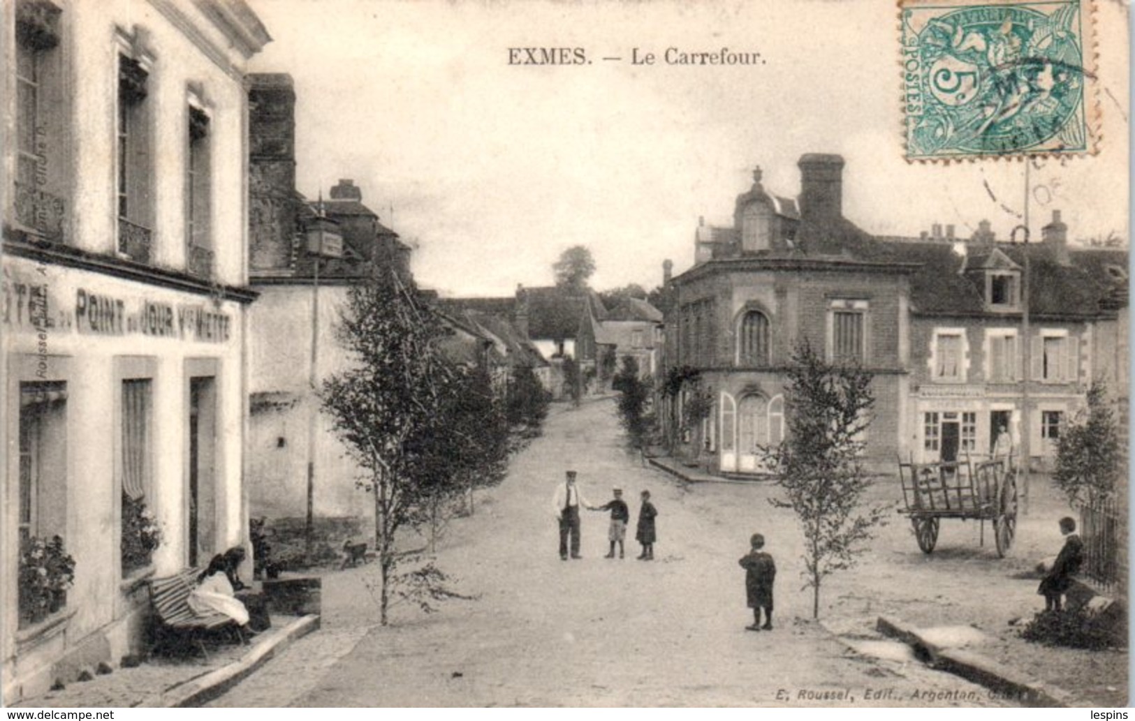 61 - EXMES --  Le Carrefour - Exmes