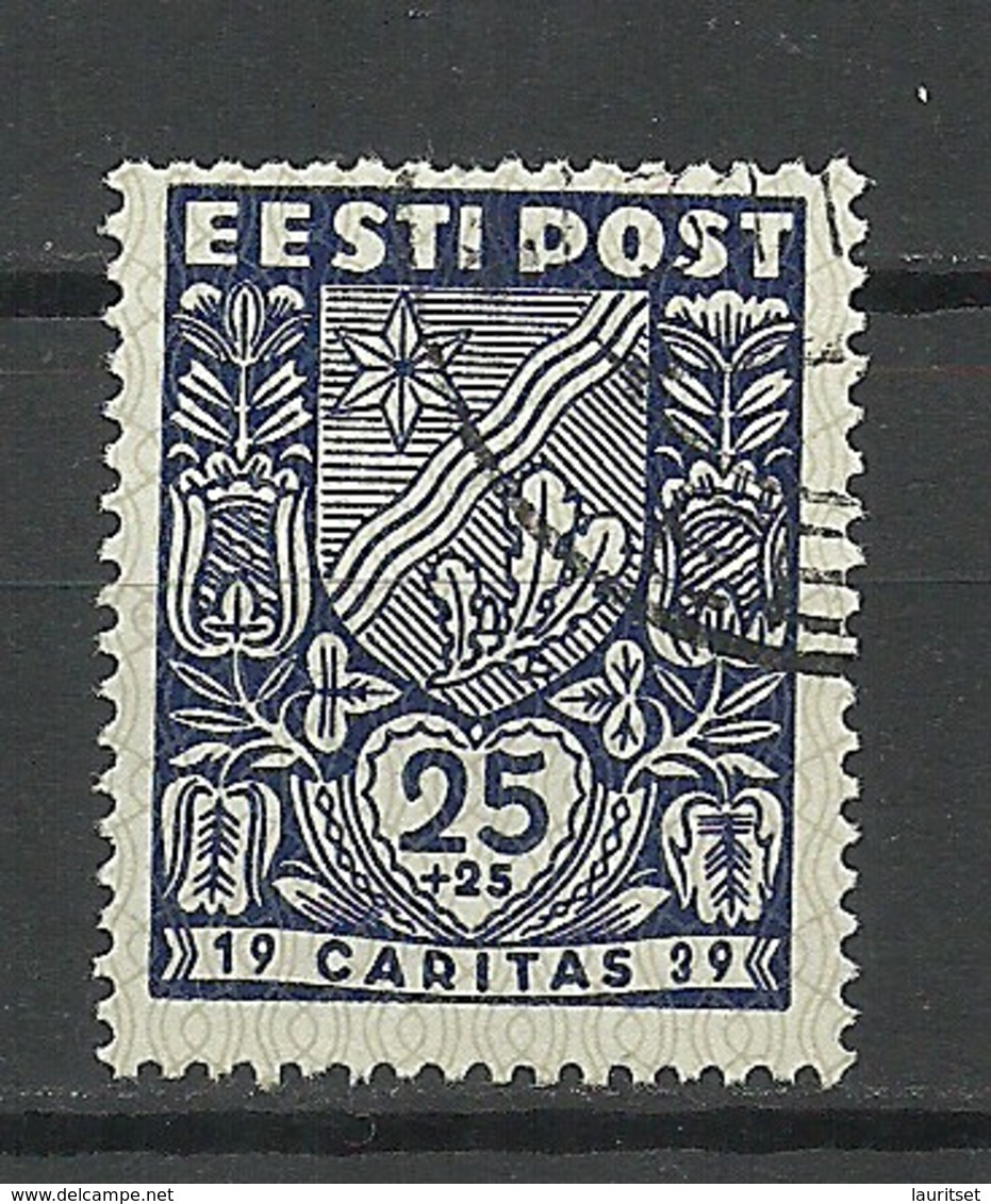 Estland Estonia 1939 CARITAS Michel 144 O - Estonia