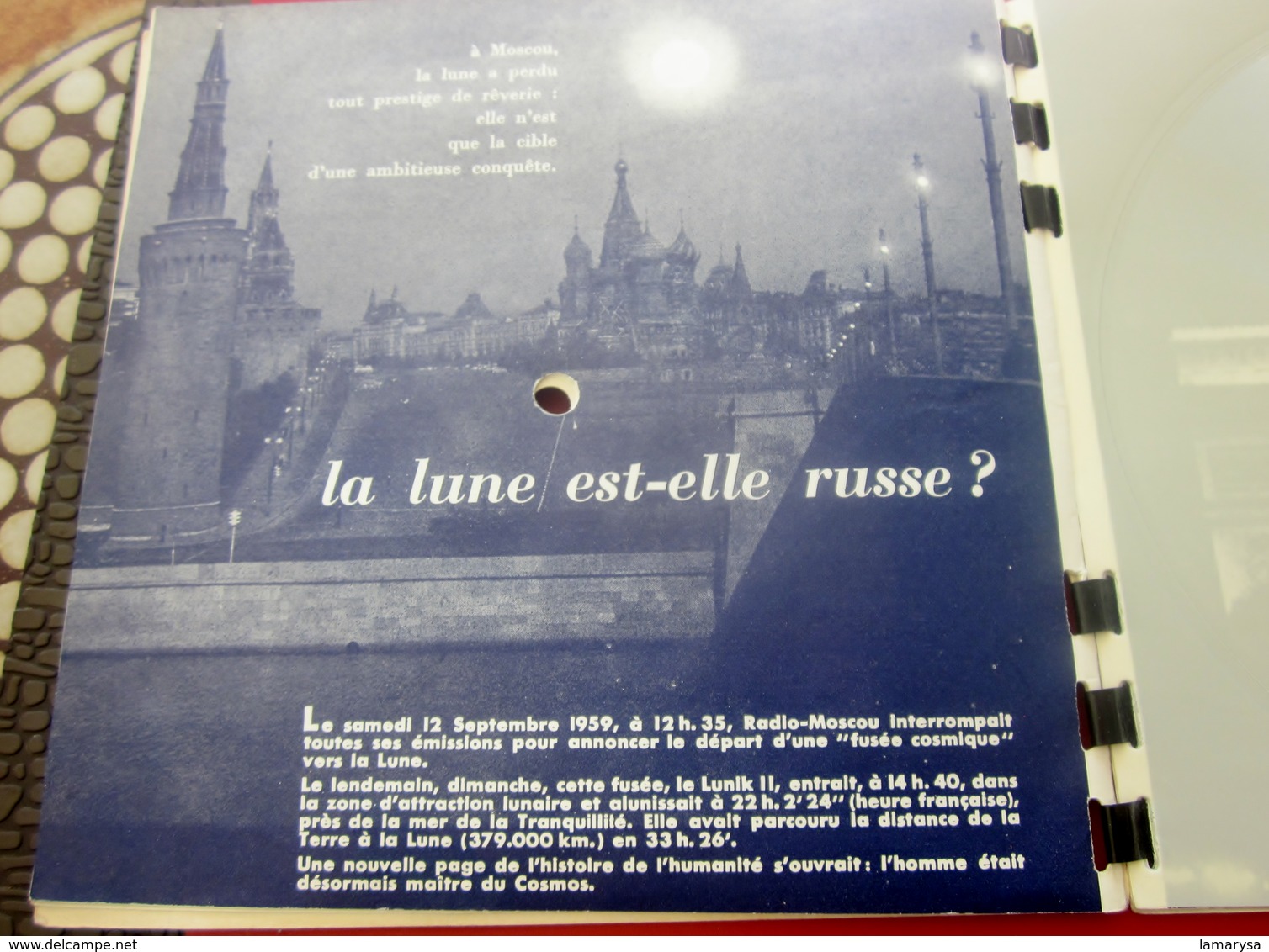 Magazine Sonorama N°12-Oct 1959-Musique Disque Vinyle Format spécial-Dany Saval-Algérie-De Gaulle-Kroutchev Pubs