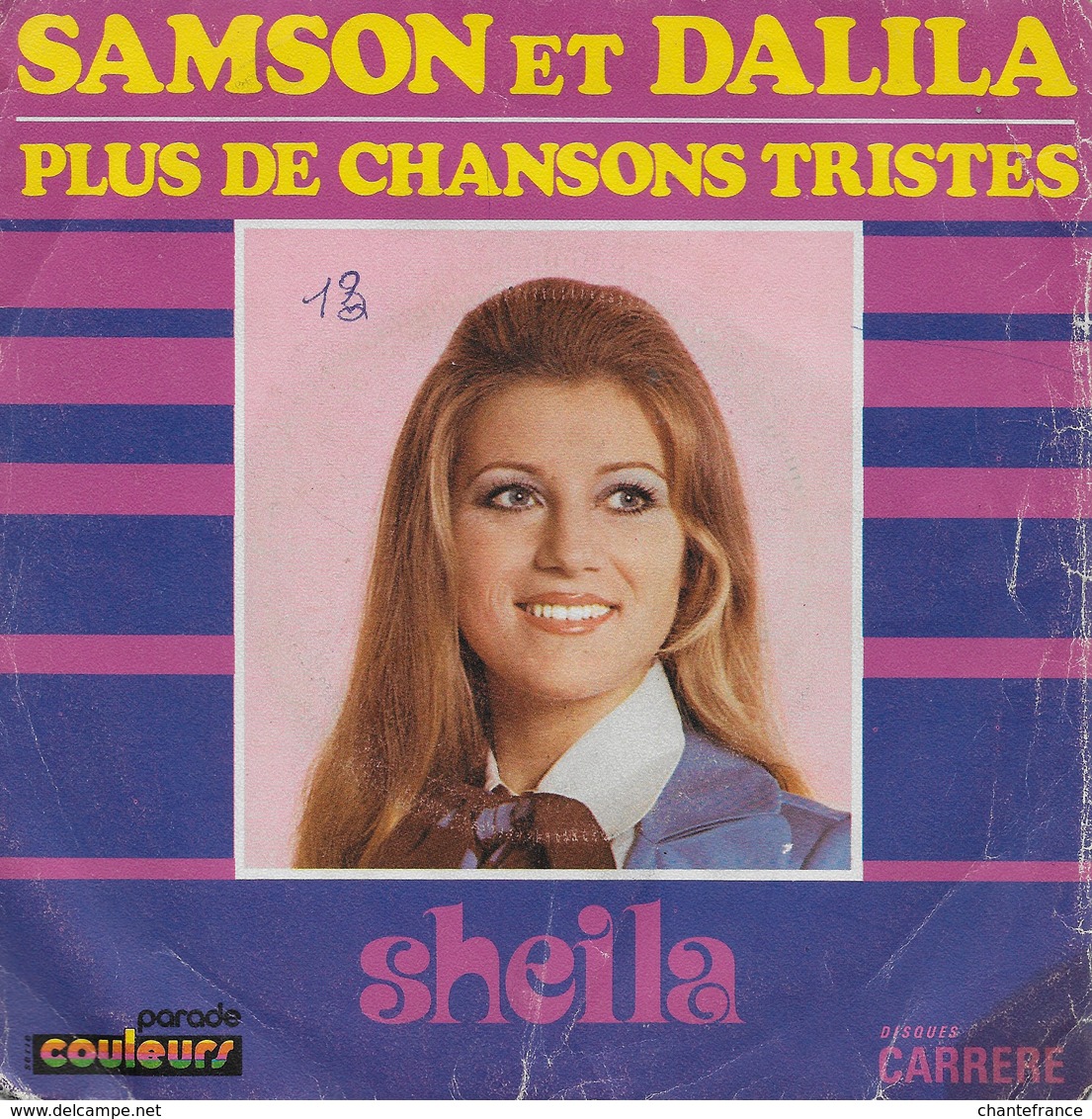 Sheila 45t. SP "samson Et Dalila" - Other - French Music