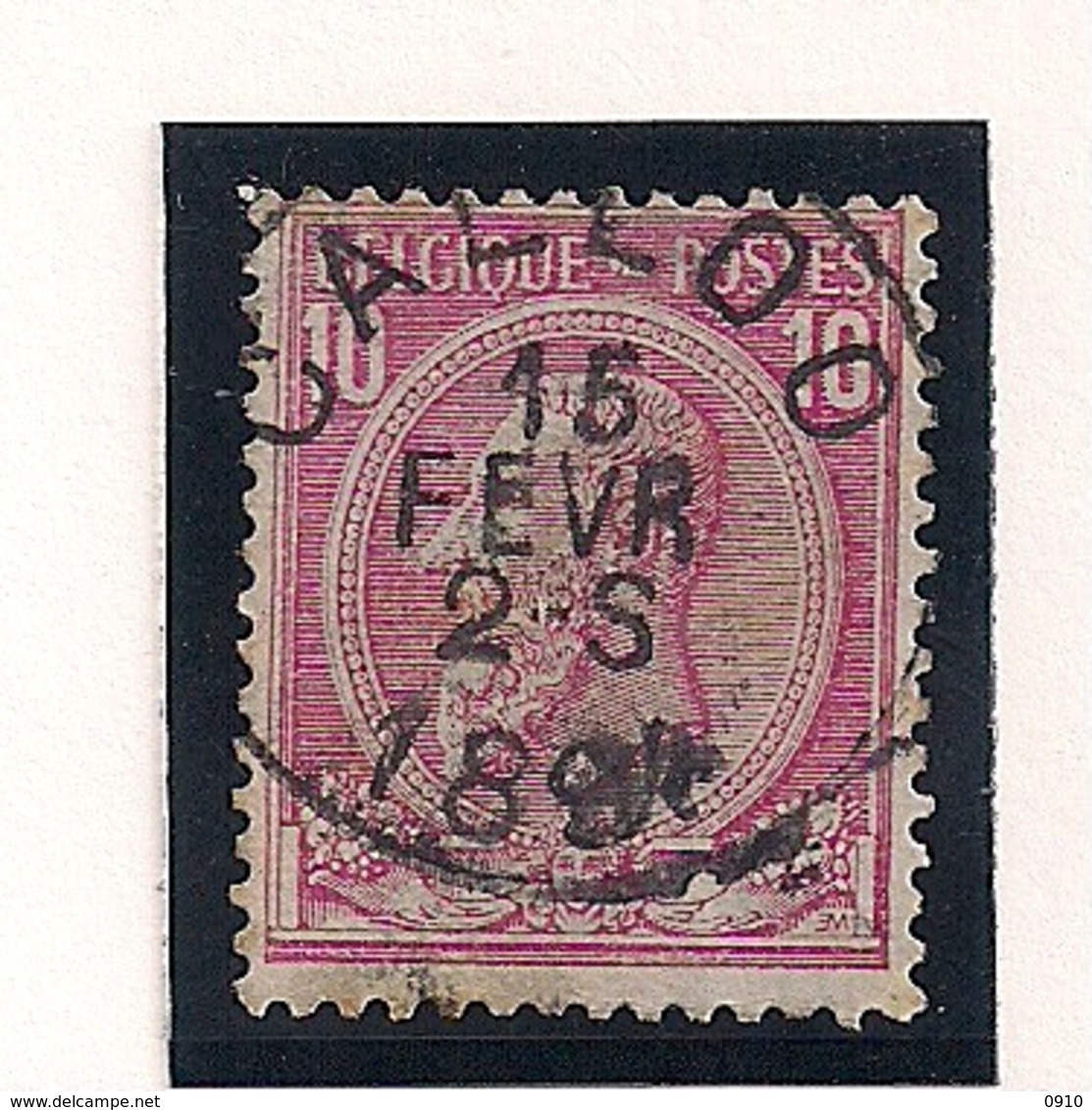 NR.46-AFSTEMPELING "CALLOO" - 1884-1891 Leopold II