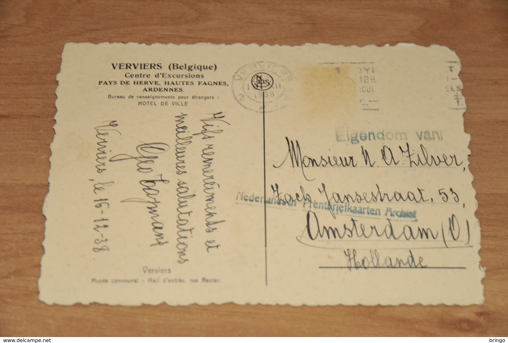 7881-   VERVIERS, MUSEE COMMUNAL - 1938 - Verviers