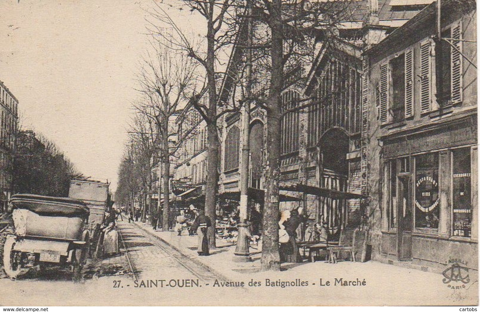 93 SAINT-OUEN  Avenue Des Batignolles  - Le Marché - Saint Ouen