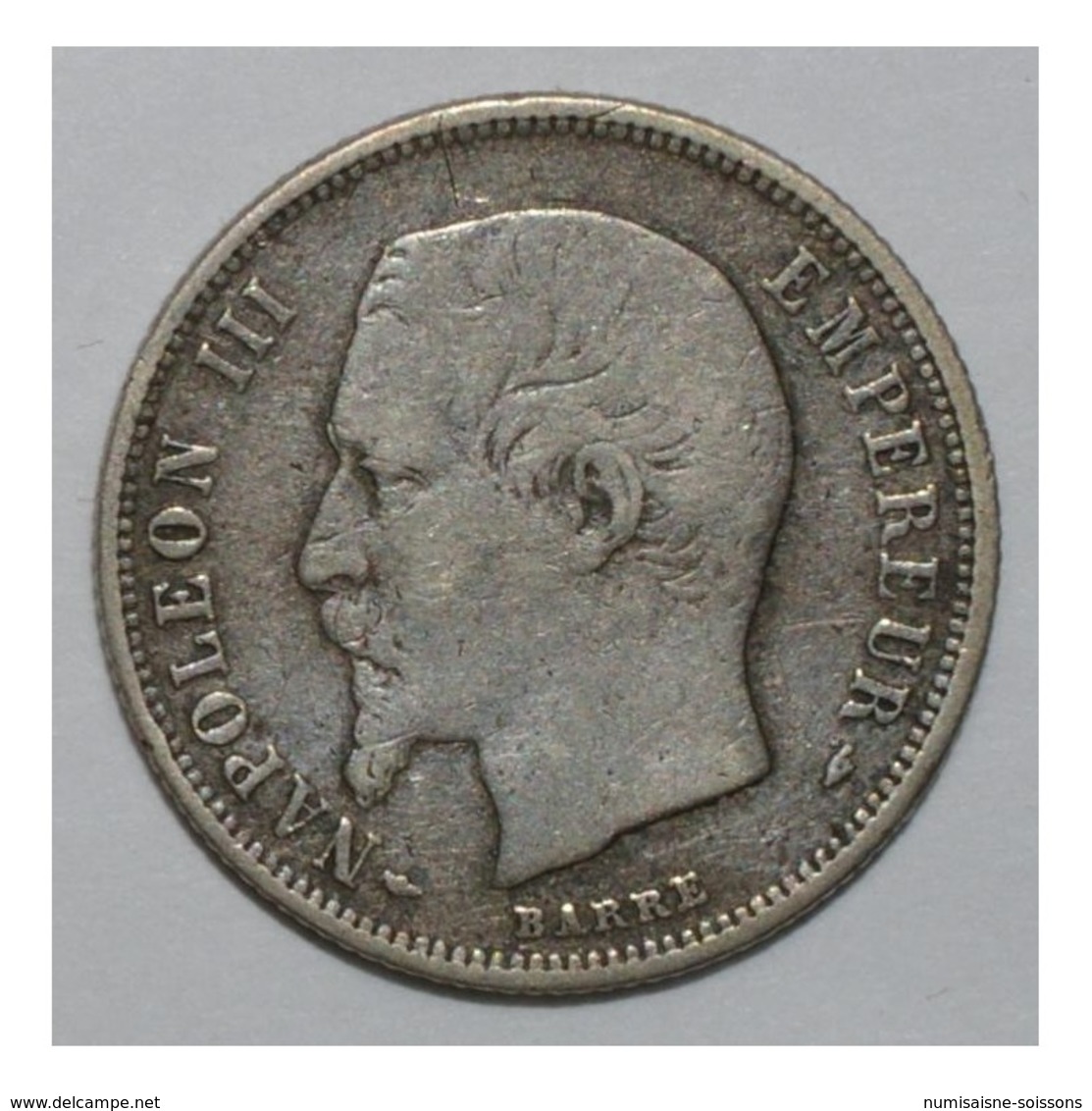 GADOURY 414 - 50 CENT. 1854 A TYPE NAPOLEON III Tête Nue - TB - KM 794 - - Other & Unclassified