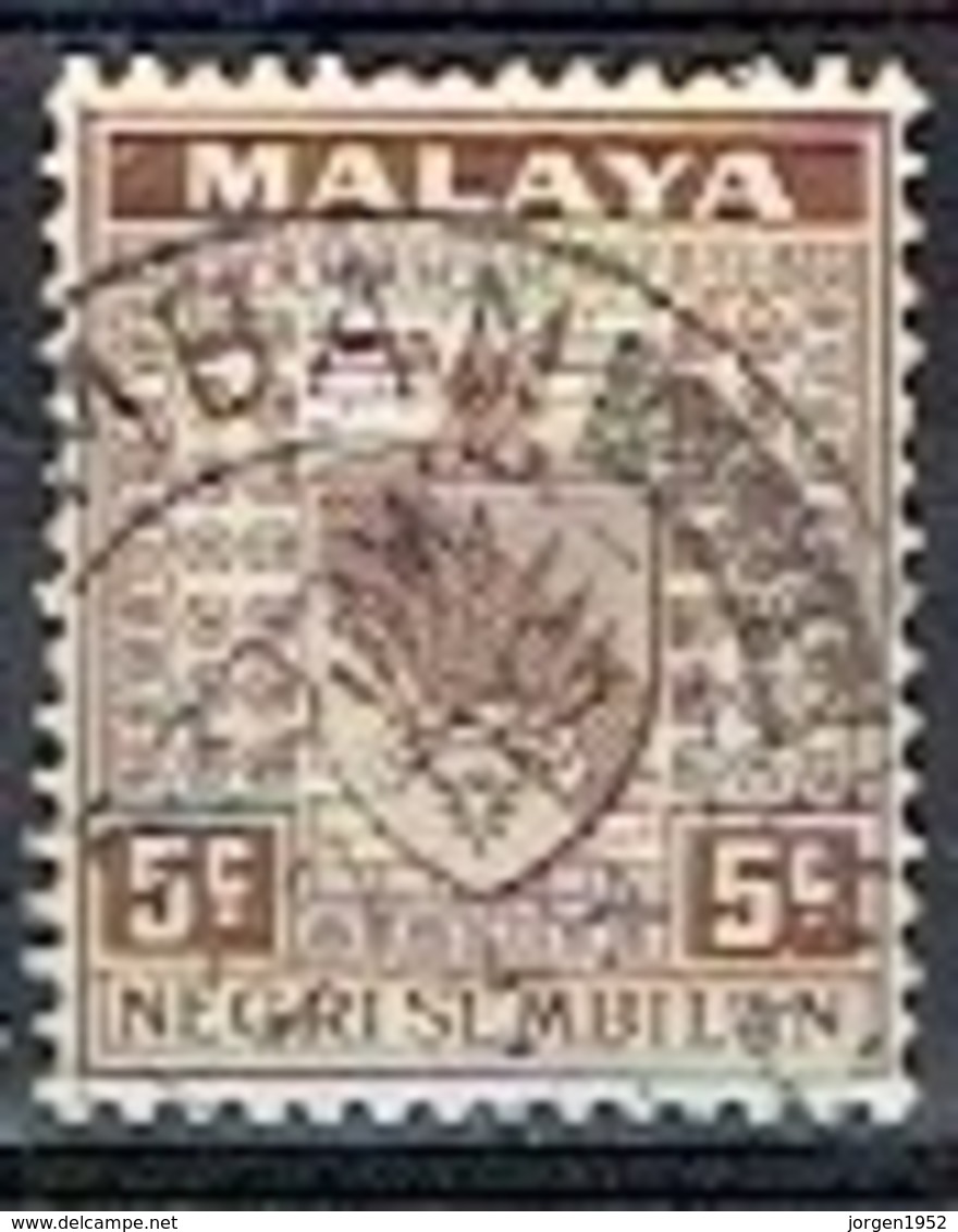 MALAYSIA #  NEGERI SEBILAN FROM 1935 STAMPWORLD 41 - Negri Sembilan