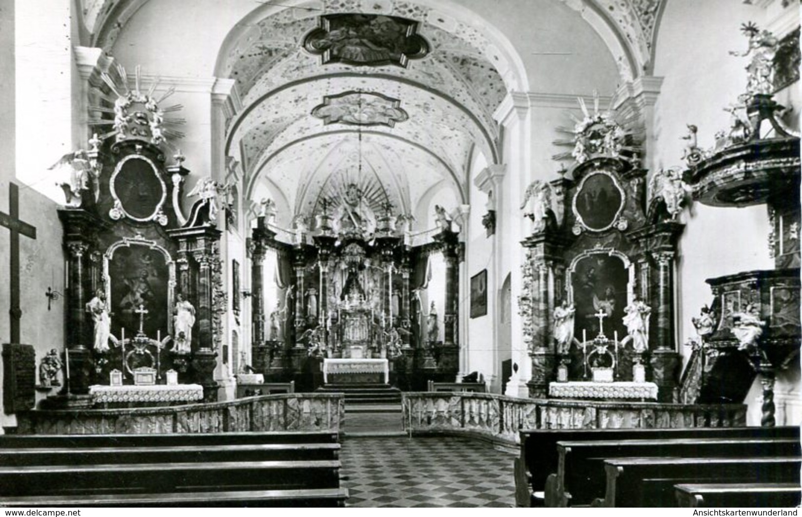 005921  Wallfahrtskirche Marienweiher Innenansicht, Frankenwald - Sonstige & Ohne Zuordnung