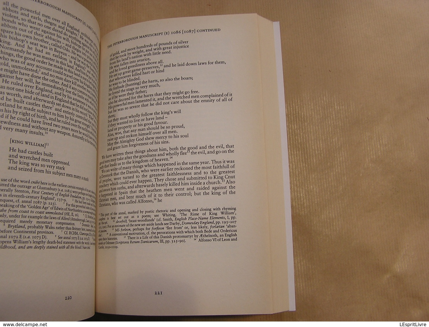 THE ANGLO SAXON CHRONICLES The Peterborough Manuscript History Médiéval England Angleterre Moyen Age Mercia King