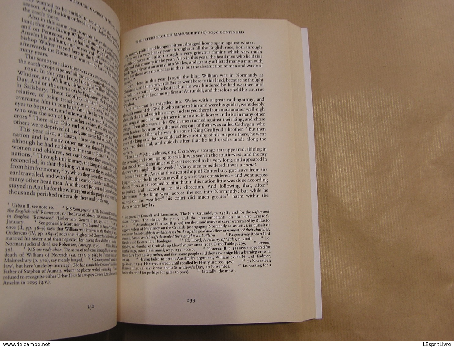 THE ANGLO SAXON CHRONICLES The Peterborough Manuscript History Médiéval England Angleterre Moyen Age Mercia King