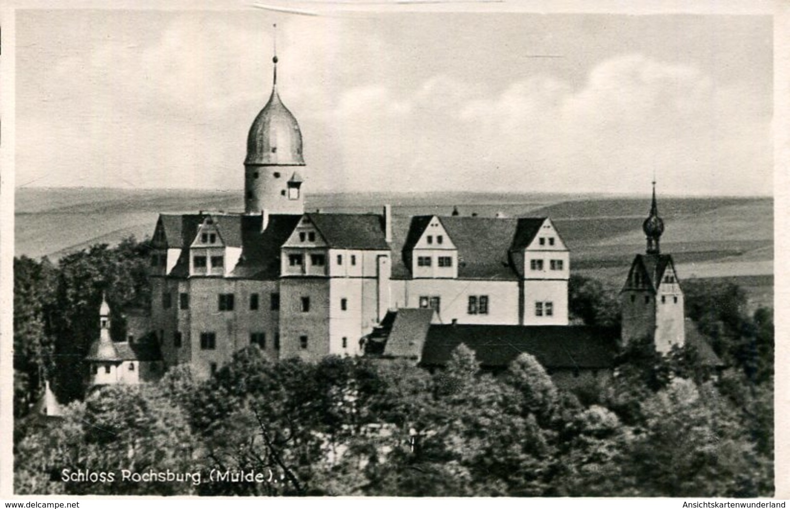 005937  Lunzenau - Schloss Rochsburg. Aussenansicht - Lunzenau