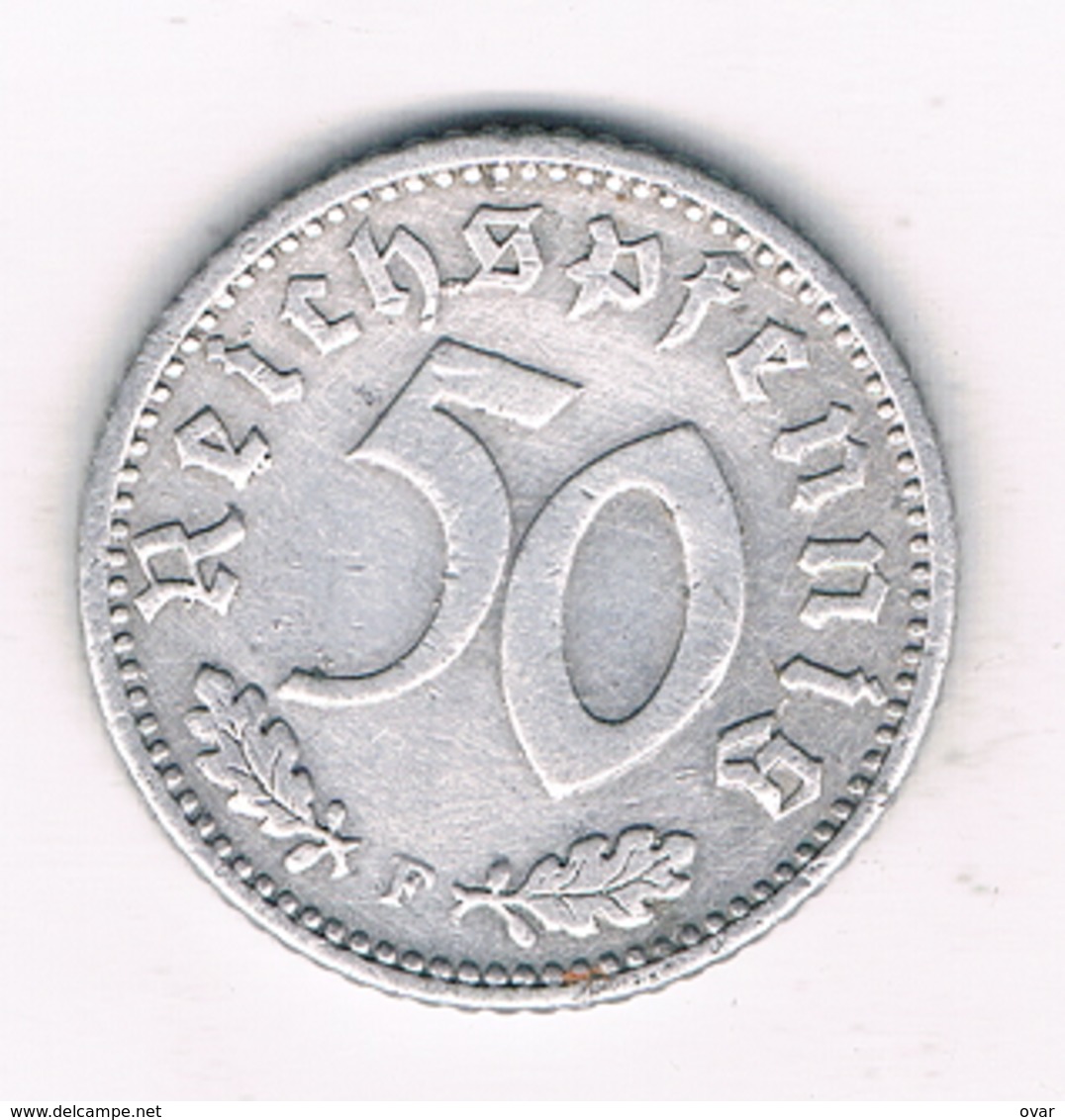 50 PFENNIG  1935 F   DUITSLAND 1306/ - 50 Reichspfennig