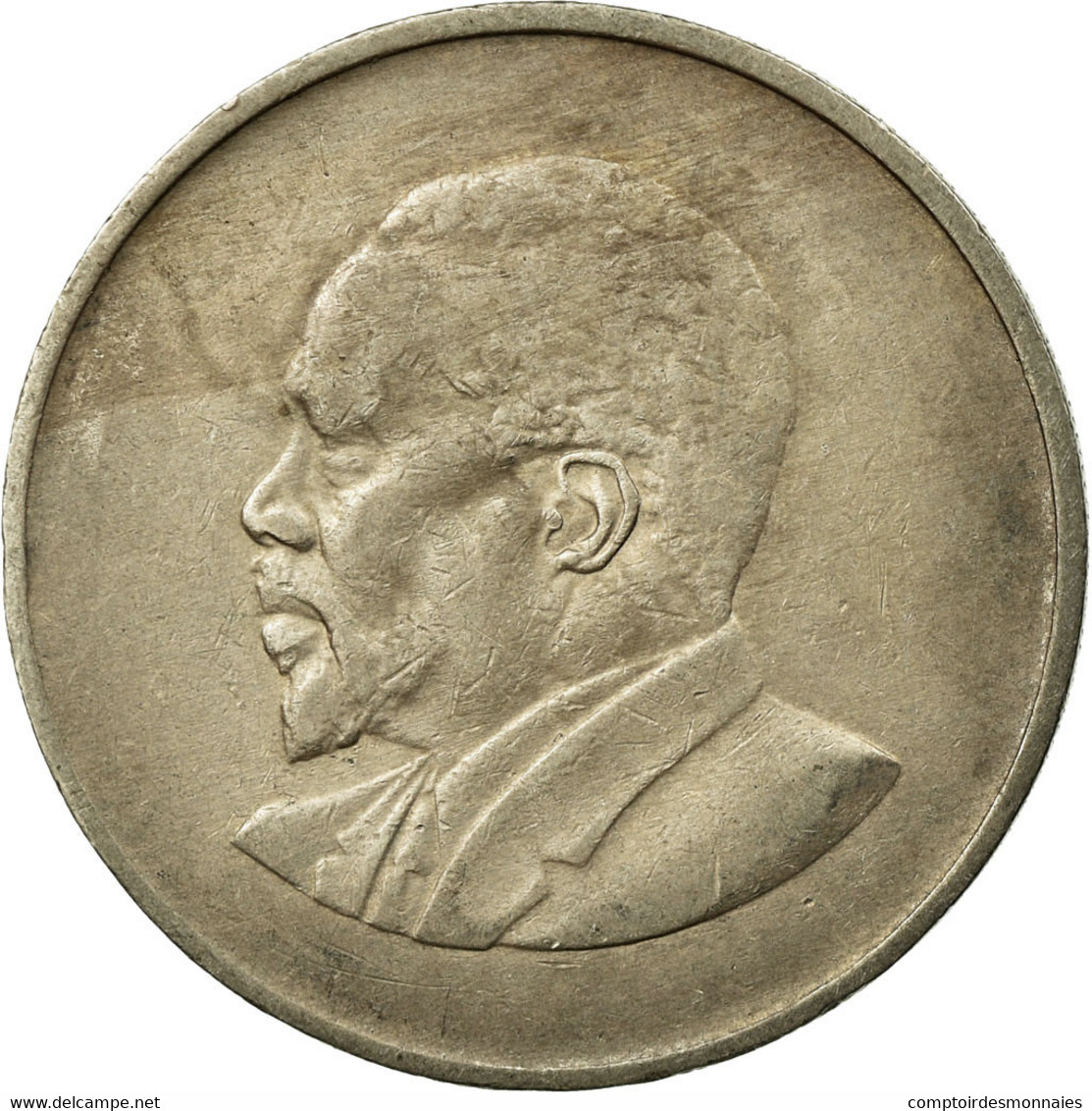 Monnaie, Kenya, Shilling, 1968, TB+, Copper-nickel, KM:5 - Kenya