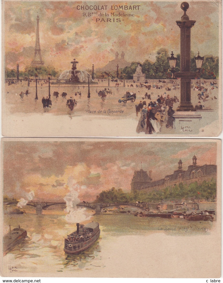 PARIS : LOIR LUIGI . 12 Cartes . - Loir