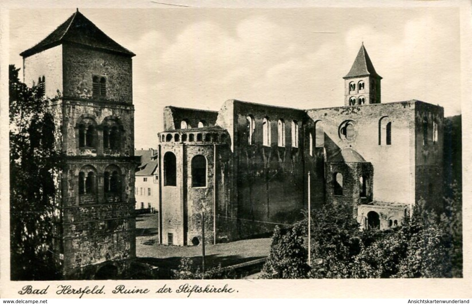 005948  Bad Hersfeld - Ruine Der Stiftskirche - Bad Hersfeld