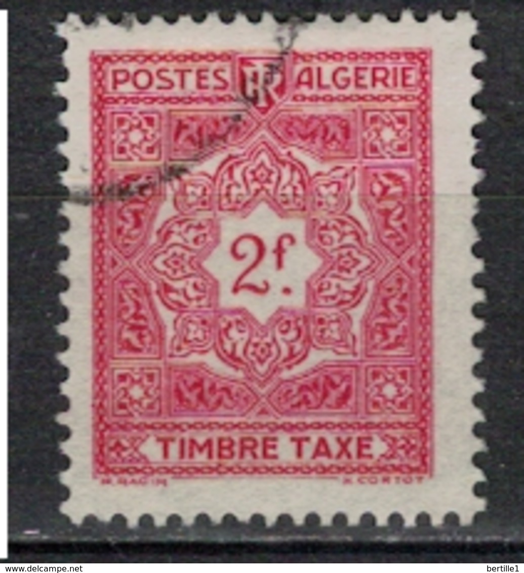 ALGERIE        N°  YVERT    TAXE   39          OBLITERE       ( O   2/50 ) - Timbres-taxe