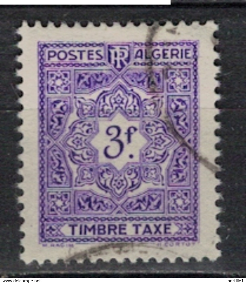 ALGERIE        N°  YVERT    TAXE   40    (1)     OBLITERE       ( O   2/51 ) - Timbres-taxe