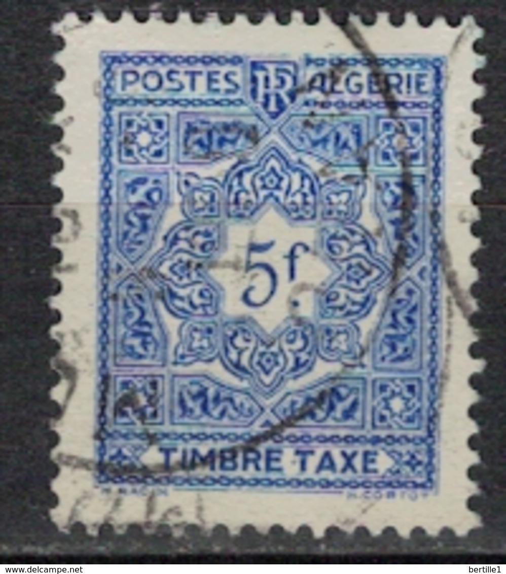 ALGERIE        N°  YVERT    TAXE   41    OBLITERE       ( O   2/51 ) - Timbres-taxe