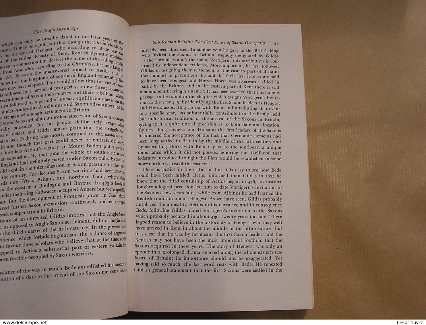 THE ANGLO SAXON AGE C 400-11042 England History Médiéval King Angleterre Moyen Age War kingdom