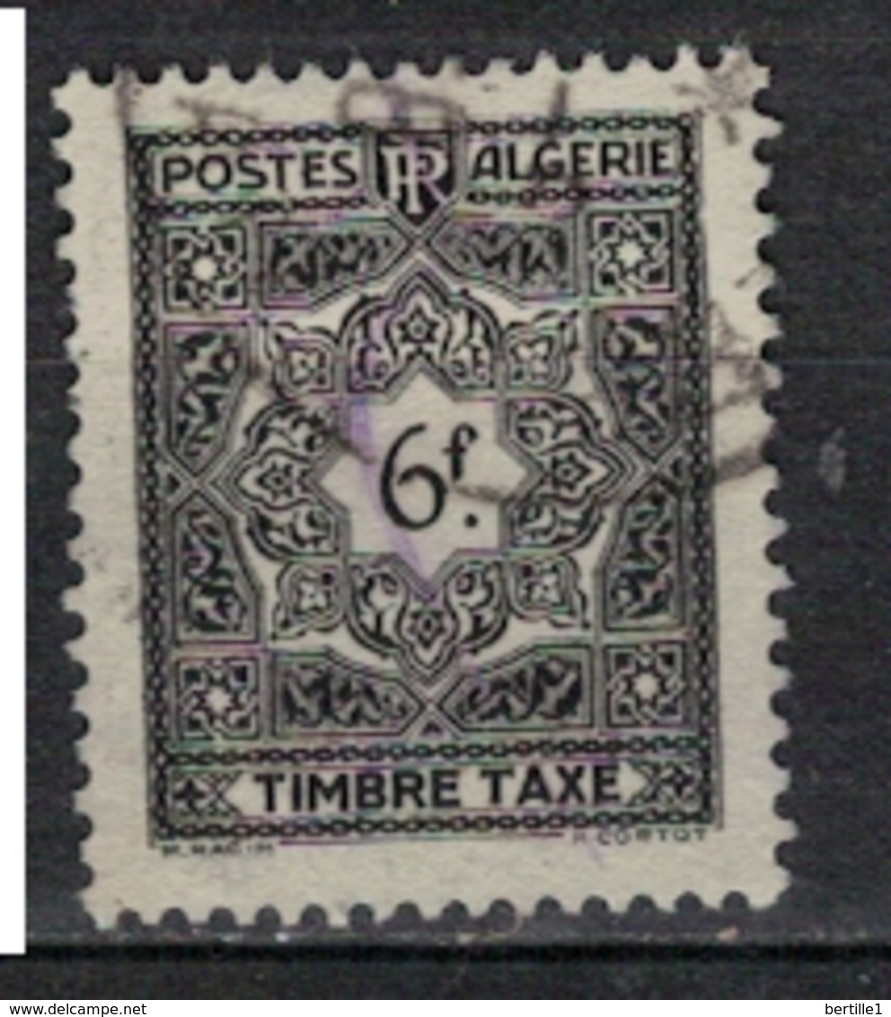 ALGERIE        N°  YVERT    TAXE   42  OBLITERE       ( O   2/51 ) - Timbres-taxe