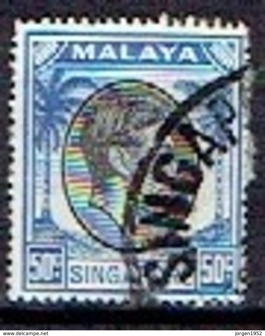 MALAY  # SINGAPORE  FROM 1949-52  STAMPWORLD 17A - Autres & Non Classés