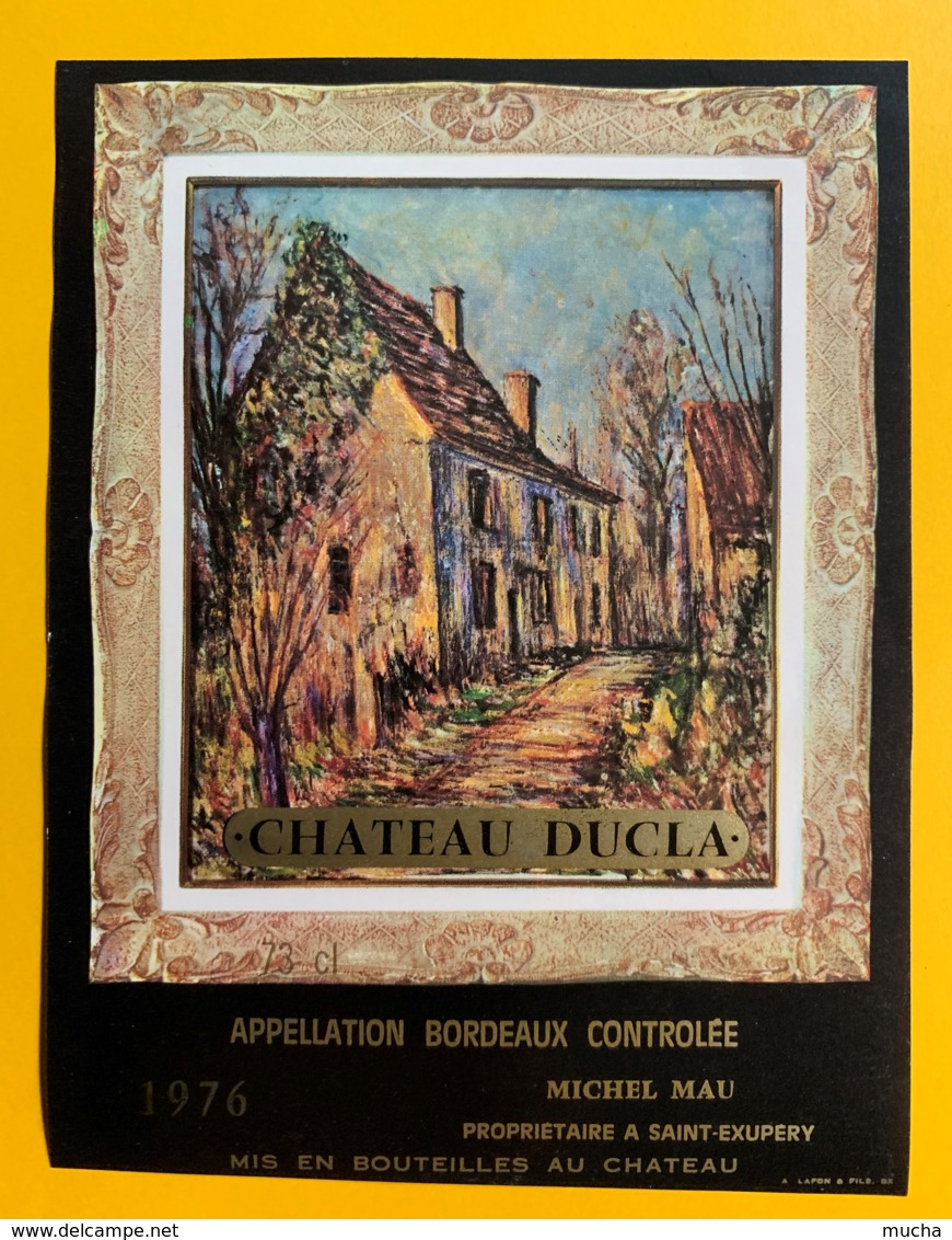 10008 -  Château Ducla 1976 - Bordeaux