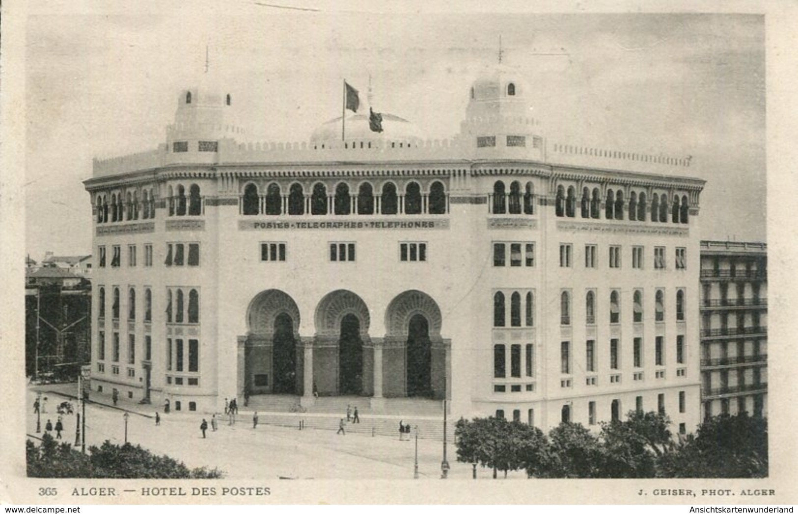 005953 Algèr - Hôtel De Postes - Algerien