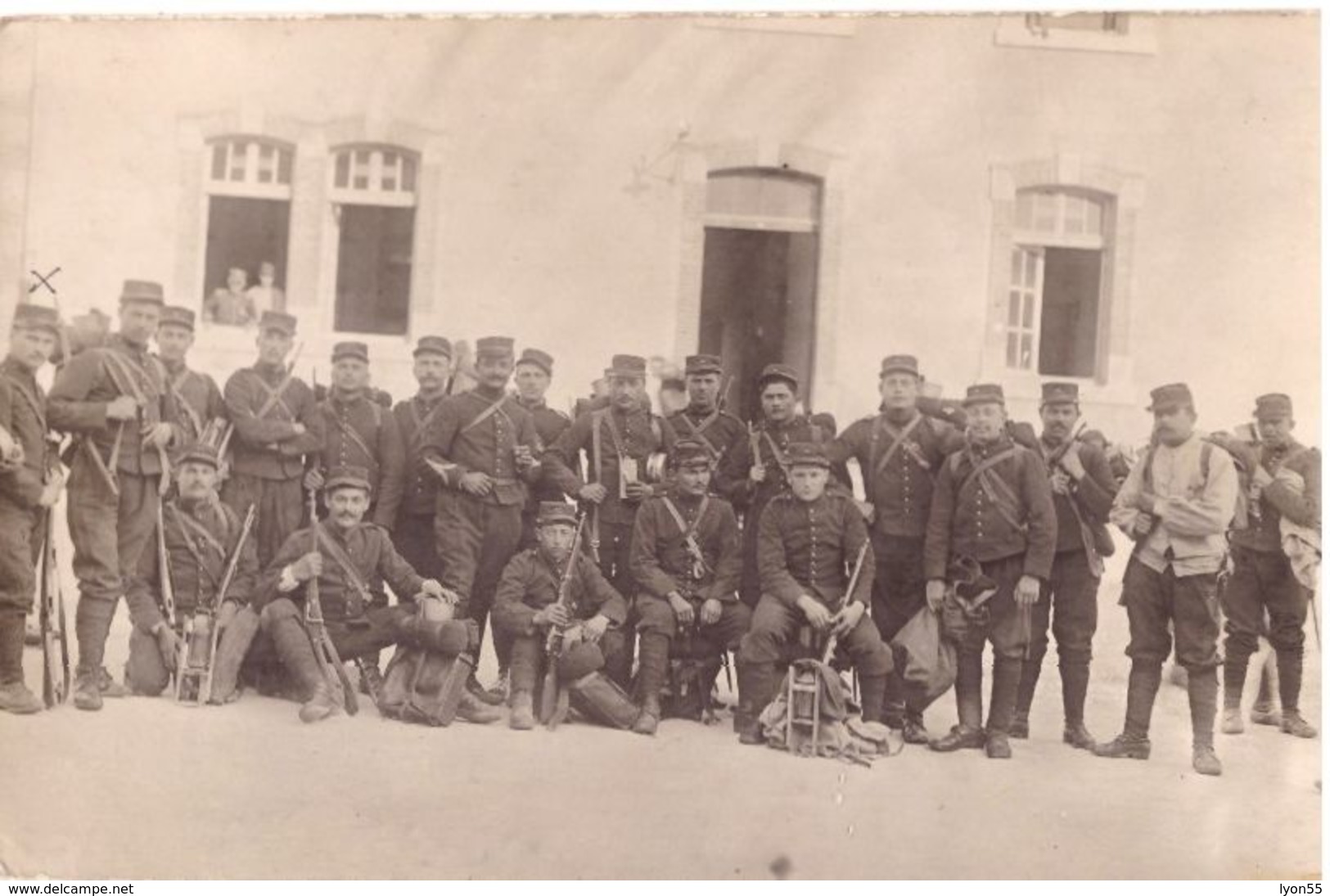 Valdahon 1914 Photo De Groupe - Regimenten