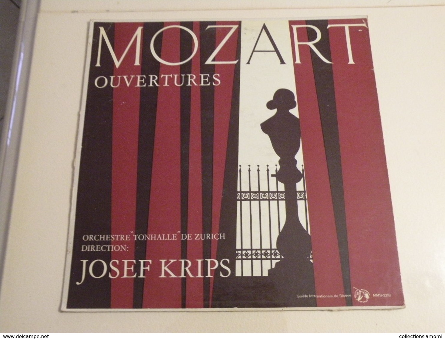 Mozart, Ouvertures Josef Krips - (Titres Sur Photos) - Vinyle 33 T LP - Classique
