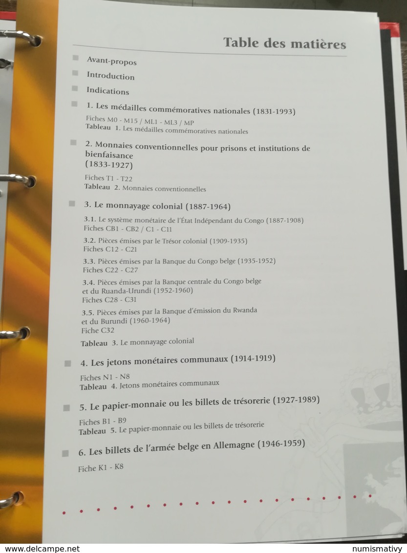 Encyclopédie Des Monnaies D'état Belge Avec ECU : Classeur De La Monnaie Royale De Belgique (inventaire Des Monnaies) - Livres & Logiciels