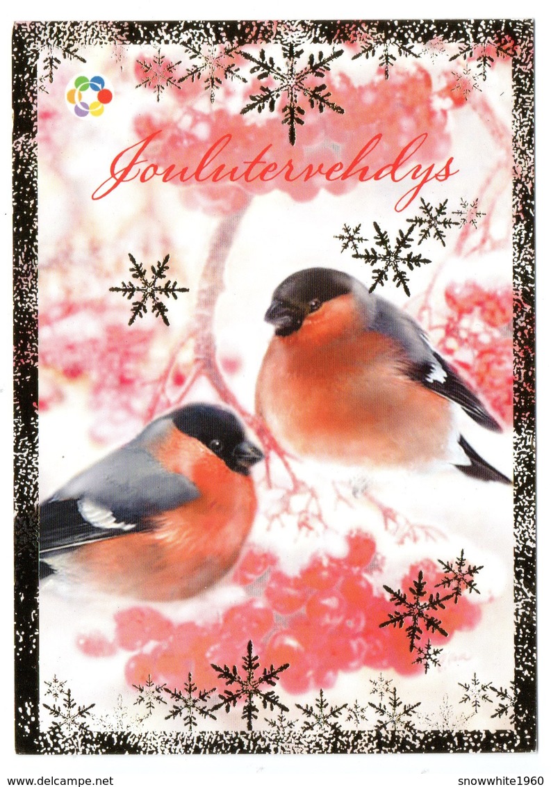 Postal Stationery Finland - CHRISTMAS - BIRDS - GOUDVINK - BULLFINCH - GIMPEL - BOUVREUIL PIVOINE - 2012  Postage Paid - Ganzsachen