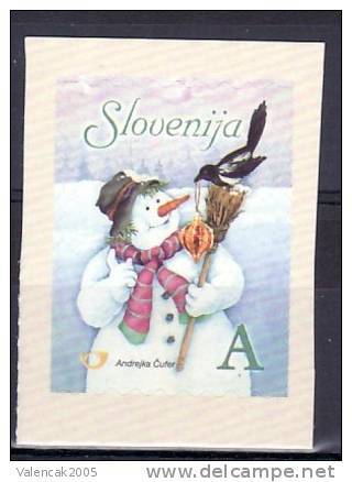 1272/ Slowenien Slovenia Slovenie 2006 Mi.No. 603 ** MNH Neujahr  New Year Selbstklebend Self-adhesive !!!!!!! - Slowenien