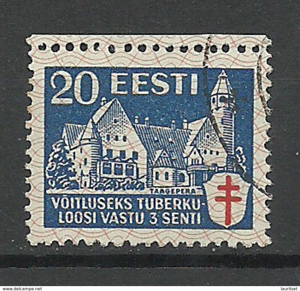 ESTLAND ESTONIA 1933 Michel 105 O - Estonie