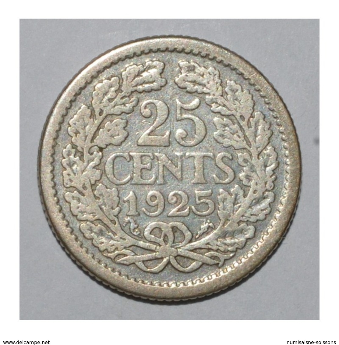 NETHERLANDS - 25 CENTS 1925 - TRES BEAU - - 25 Cent