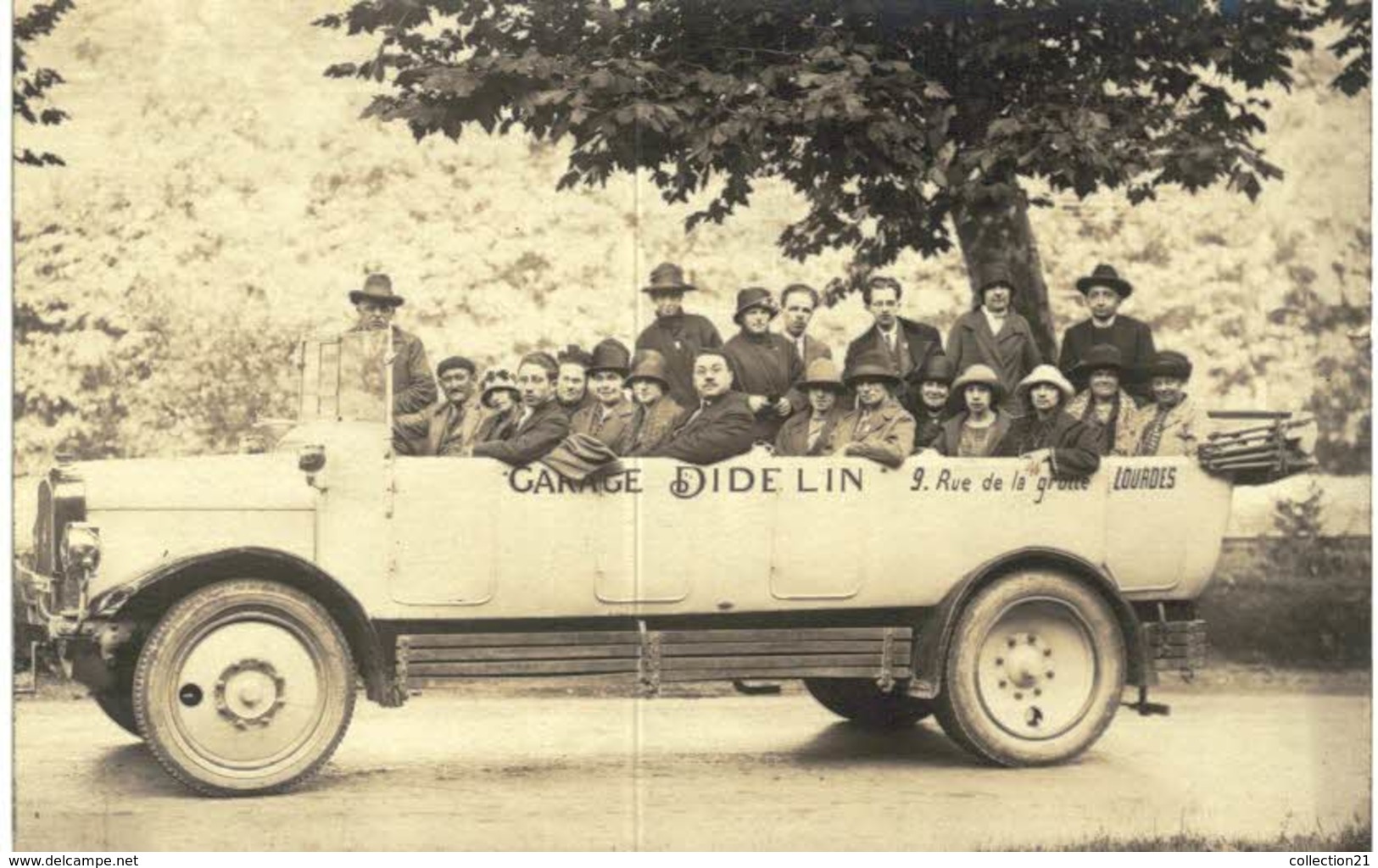 AUTOMOBILE ... AUTOCAR .... GARAGE DIDELIN A LOURDES - Bus & Autocars