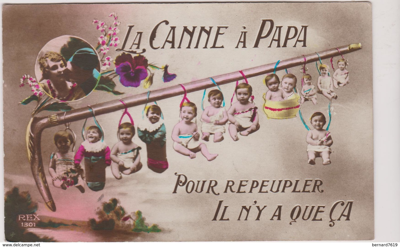 Fantaisie  La Canne A Papa Pour Repeupler - Otros & Sin Clasificación