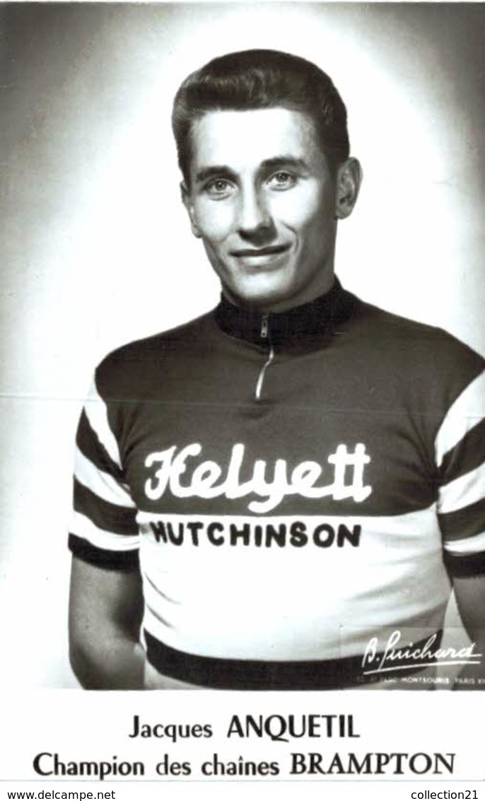 CYCLISME ... JACQUES ANQUETIL .... CHAMPION DES CHAINES BRAMPTON - Ciclismo