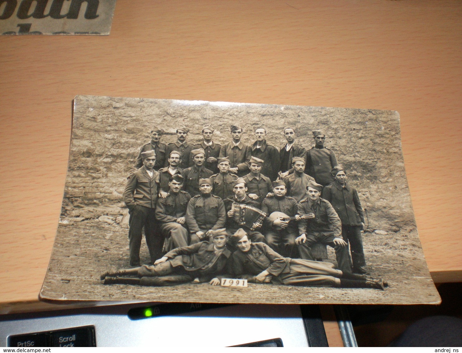 Serbian Prisoners  Stalag IX C Gepruft  Foto L Wessner - Serbie