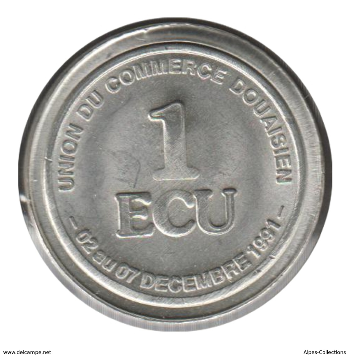DOUAI - EC0010.4 - 1 ECU DES VILLES - Réf: NR - 1991 - Euros Des Villes