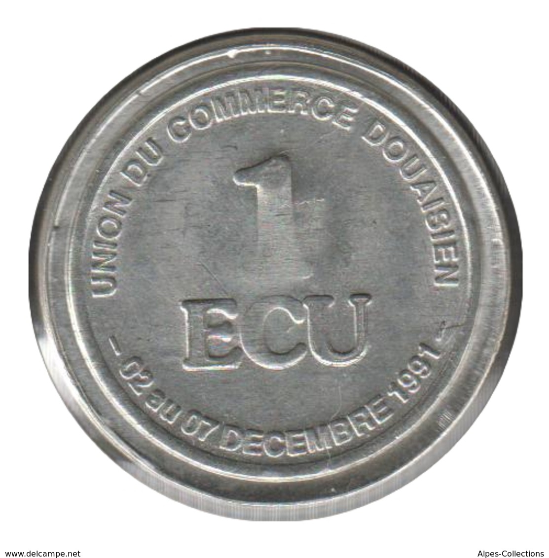 DOUAI - EC0010.8 - 1 ECU DES VILLES - Réf: NR - 1991 - Euros De Las Ciudades