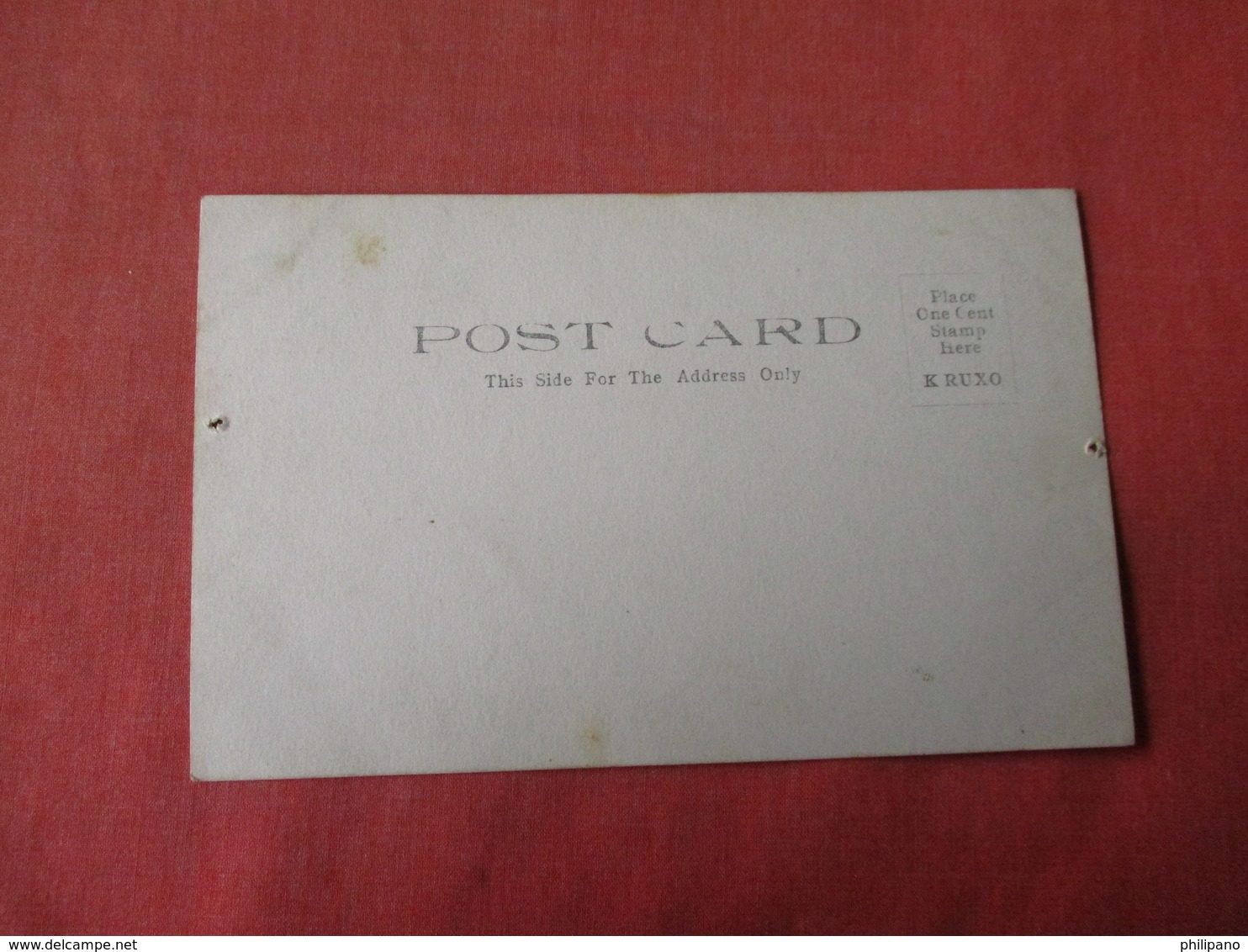 2 Male Friends - Has 2 Tack Holes     RPPC     Ref 3162 - Fashion