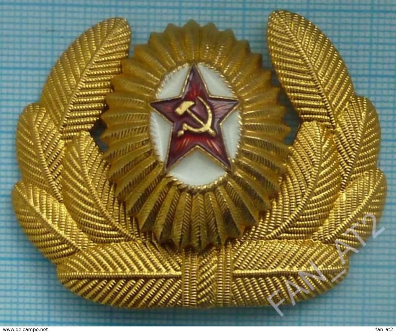 USSR Soviet Army Uniform Military USSR  Air Force Airborne Aviation Officer, Ensign Cockade Hat Badge - Uniformes