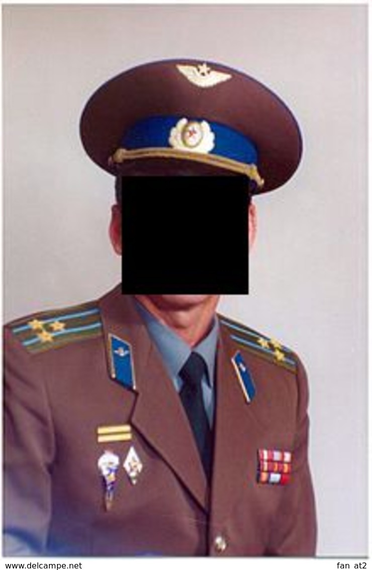 USSR Soviet Army Uniform Military USSR  Air Force Airborne Aviation Officer, Ensign Cockade Hat Badge - Uniformes